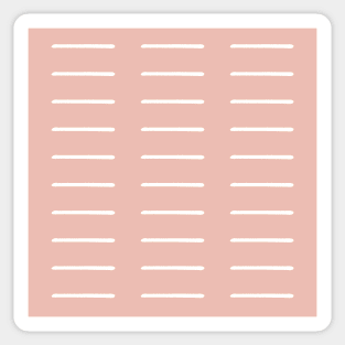 Mudcloth (Blush Pink) Sticker